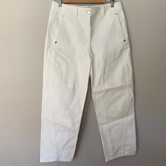 Lemaire Pants - Lemaire White Pants